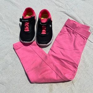 Sneakers and Leggings